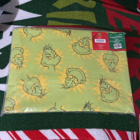 grinch Holiday The Grinch Dr Seuss Nib Never Opened 52 X 7 Inch